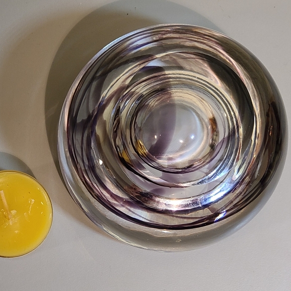 Kosta Boda BLOWN GLASS CANDLE HOLDER - Picture 9 of 9